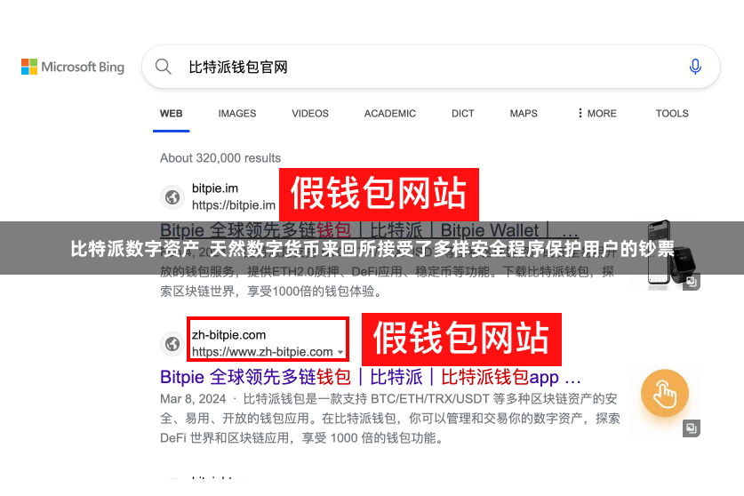 比特派数字资产  天然数字货币来回所接受了多样安全程序保护用户的钞票