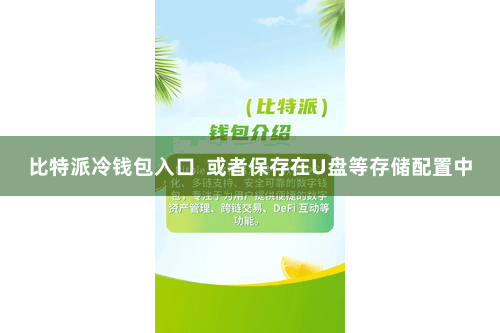 比特派冷钱包入口  或者保存在U盘等存储配置中