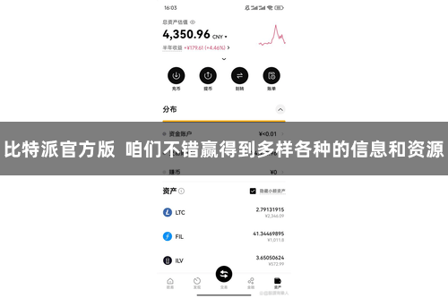 比特派官方版  咱们不错赢得到多样各种的信息和资源