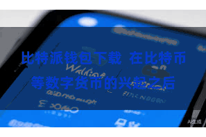 比特派钱包下载  在比特币等数字货币的兴起之后
